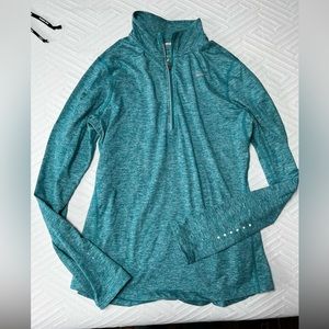 Nike running half zip